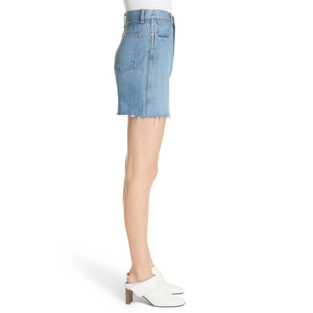 Rag & Bone 100% Cotton Light Wash Baby Blue Moss Denim Skirt - 26 S - Picture 9 of 12
